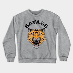 SAVAGE TIGER Crewneck Sweatshirt